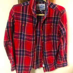 Madewell Trailwear by Penfield red flannel